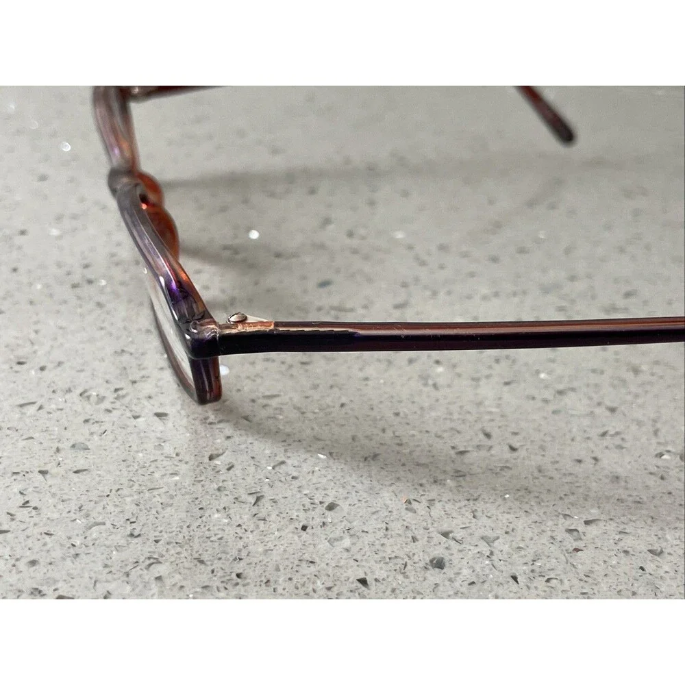 LIMITED EDITIONS Eyeglasses Frames ONLY 3RD AVE 48-19-145 Plum Full Rim